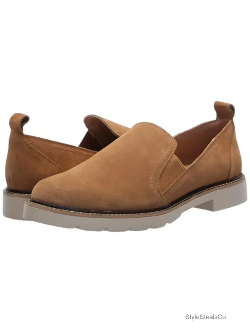 Waterproof Leather Loafers Slip-On Comfort Shoes